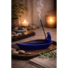 Otscraft Studio Tekne Formlu Dekoratif Kayıkçı Tütsülük – Zen Seri