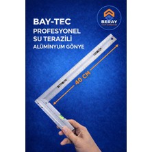 Bay-Tec Su Terazili Alüminyum Gönye 40CM