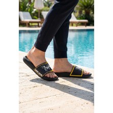 Gezer Erkek Yazlık PU Islak Zemine Uygun Ev Banyo Bahçe Havuz Terlik