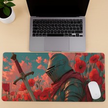 vooka 80X30 cm Xl Büyük Boy Mouse Pad | Kaymaz Tabanlı Geniş Gaming Mousepad | Klavye ve Mouse Uyumlu | Masaüstü Oyun ve Ofis Mouse Pad