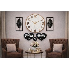 Salon Duvar Saati Kişiye Özel 40 Cmdir No 157