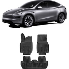 BTM Otomotiv Tesla Model Y Junıper 2025 Sonrası Btm 3D Havuzlu Paspas