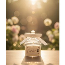 Liondes Candles Kişiye Özel Mika Kutu 25'li