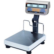 Tem Kırılır Boyun Tutar Hesaplamalı Baskül 150 kg 45 x 45 cm M Belgeli Otomatik Sıfırlama