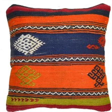 Kilim Co. El Dokuma Kilim Kırlent Kılıfı (45X45 Cm)