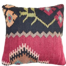 Kilim Co. El Dokuma Kilim Kırlent Kılıfı (41X41 Cm)