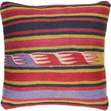 Kilim Co. El Dokuma Kilim Kırlent Kılıfı (45X45 Cm)