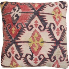Kilim Co. El Dokuma Kilim Kırlent Kılıfı (40X40 Cm)