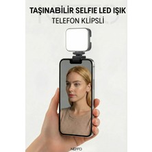 Neffo Rgb LED Fotoğraf & Video Işığı – Canlı Yayın, Vlog ve Içerik Üretimi Için Telefon ve Kamera Uyumlu