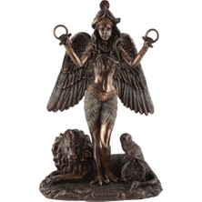 Veronese Aslanlı Mitolojik Ishtar Figürü 22cm