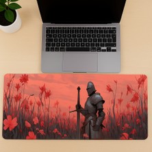vooka 80X30 cm Xl Büyük Boy Mouse Pad | Kaymaz Tabanlı Geniş Gaming Mousepad | Klavye ve Mouse Uyumlu | Masaüstü Oyun ve Ofis Mouse Pad