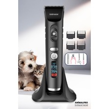 Normadia Şarjlı LED Ekranlı Pet Tüy Kesme ve Tıraş Makinesi