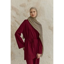 QEF Soft Line Pamuk Şal Bej