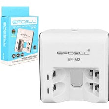 Epilons Efcell M2 Aa/aaa 2'li Pil Şarj Cihazı