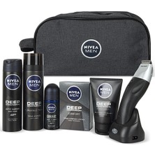 Normadia Erkek Bakım Seti, Tıraş Makinesi ve Çanta ile Şık ve Pratik Kullanım