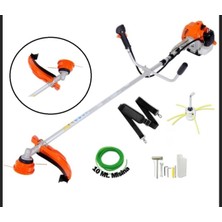 Özgürce Yan Tipli Benzinli Ot ve Çim Tırpanı, 52CC, Güçlü ve Hafif Tasarım