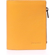 Grande Gerçek Deri Unisex Cüzdan Hakiki Deri Küçük Boy