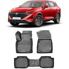 BTM Otomotiv Nissan Qashqaı E-Power 2022 Sonrası Btm 3D Havuzlu Paspas