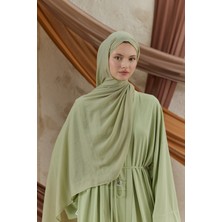 QEF Soft Line Pamuk Şal Çağla Yeşili