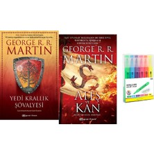 Epsilon Yayınevi Yedi Krallık Şövalyesi +Ateş ve Kan / 2 Kitap Set(Kalem Set Hd)