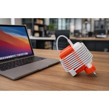 Bbt Teknoloji Macbook Adaptör Kablo Sarma ve Priz Destek Aparatı