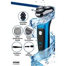 Normadia Çift Fonksiyonlu 2in1 Su Geçirmez Esnek Tıraş ve Erkek Bakım Seti