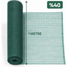 Muhtelif %40 Gölgelik File 1 Metre x 50 Metre Bahçe Gizleme Ağı Bahçe  Çit Örtüsü Meyve Ağacı Örtüsü
