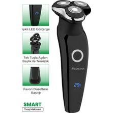 Normadia Esnek LED Ekranlı Ipx5 Su Geçirmez Şarjlı Tıraş Makinesi