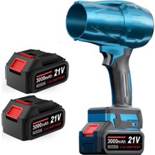 Özgürce Taşınabilir Şarjlı Turbo Üfleyici ve Hava Kompresörü