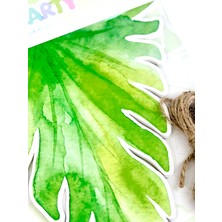 Fluparty Tropical - Tropikal Temalı Üçgen Flama Banner