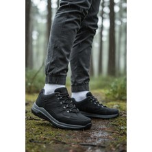 Walkway 2341 Siyah Su Itici Hakiki Deri Erkek Outdoor Ayakkabı