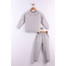 Mixima 4-5-6-7-8-9-10 Yaş Kız Çocuk Iki Ip Mevsimlik Alt Üst Ikili Eşofman Takım (Tam Beden Alınız)