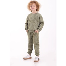 Mixima 3-4-5-6 Yaş Cep Detaylı Iki Iplik Mevsimlik Alt Üst Ikili Eşofman Takım(Tam Beden Alınız)