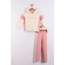 Mixima 3-4-5-6 Yaş Kız Çocuk Iki Ip Mevsimlik Alt Üst Ikili Eşofman Takım(Tam Beden Alınız)