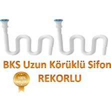 BKS Körüklü lavabo sifonu