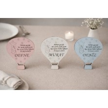 Balon Temalı Magnet Kişiye Özel 25 Adettir No1