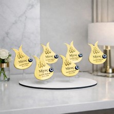 Magnet Kişiye Özel 25 Adettir Lale Temalı No5