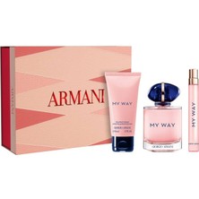 Giorgio Armani My Way Edp 90 ml + Body Lotion 50 ml + Edp 10 ml