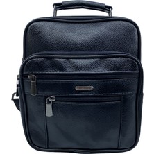 Elit Cambridge Polo Erkek El ve Omuz Çantası Siyah