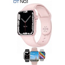 Digi Monster Dt No 1 Watch 7 Akıllı Saat Serisi Tam Ekran Nfc Gps Takip Bt Arama Aranma Mesaj Okuma Siri Kontrol