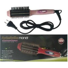 Özgürce Nano Bukle Tarağı, Pembe, Plastik, 220-240V, 180°C, Profesyonel Kullanım