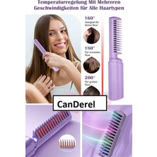 Özgürce Mini Kablosuz Seramik Saç Düzleştirici Tarak, Pratik ve Şık Tasarım