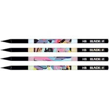 Adel Kurşun Kalem Hb Blackline Pastel Renk 4 Lü