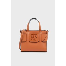 Armani Exchange Logolu Sabit Askılı ve Ayarlanabilir Askılı Çanta Bayan Çanta 942690 0A874 U3063