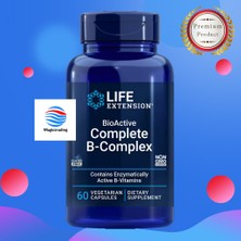 Bioactive Complete B-Complex Thiamine Riboflavin Vitamin B2 B1  P-5-P Hcı B6 Folate B12 Biotin Paba (Para-Aminobenzoic Inositol Pantothenic Acid D-Calcium Pantothenate Dicalcium