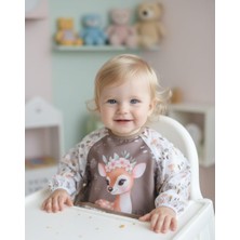 Bebechi Laura Baby Uzun Kollu Sıvı Geçirmez Mama ve Aktivite Önlüğü