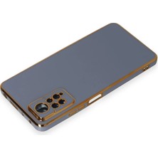 Newface Xiaomi Redmi Note 11 Pro Kılıf Volet Silikon - Mavi