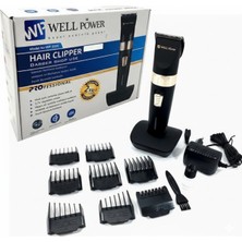 Normadia Şarjlı Saç ve Sakal Kesme Makinesi Tıraş Seti, Full Aksesuarli