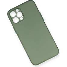 Newface iPhone 12 Pro Kılıf Pp Ultra Ince Kapak - Yeşil