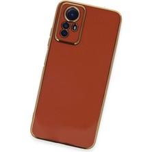 Newface Xiaomi Redmi Note 12S Kılıf Volet Silikon - Kırmızı